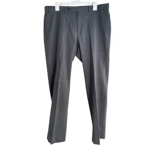 Van Heusen Men's Flat Front Dress Pants Slim Fit Straight Legs Size 36